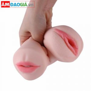 Âm Đạo Giả 2 Đầu Silicon JIUAI Oral 02