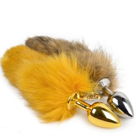 Phích Cắm Hậu Môn Mini Dẻ Gold AD123 06