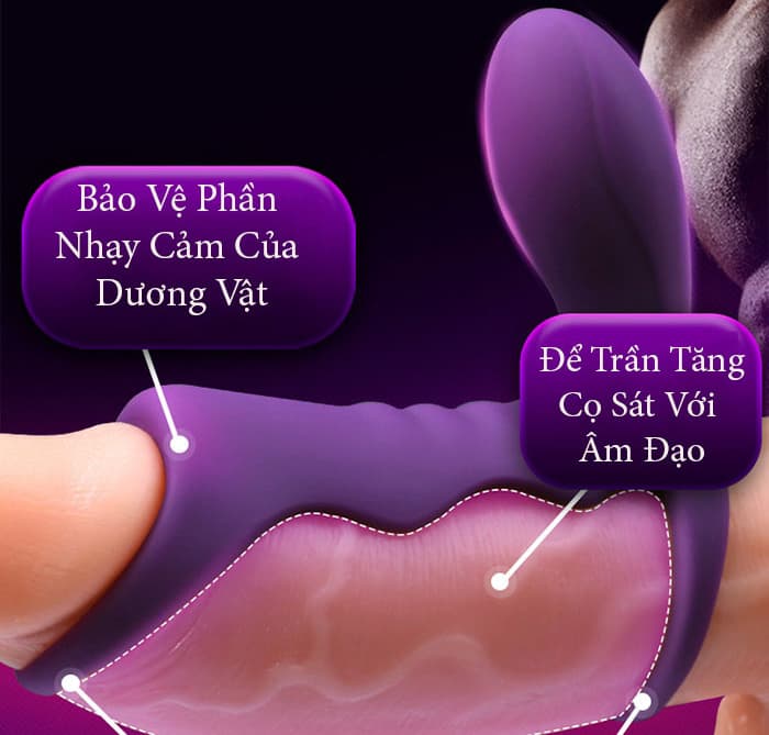 Vòng Đeo Dương Vật Cao Cấp 10 Cấp Độ Omysky AD146 01